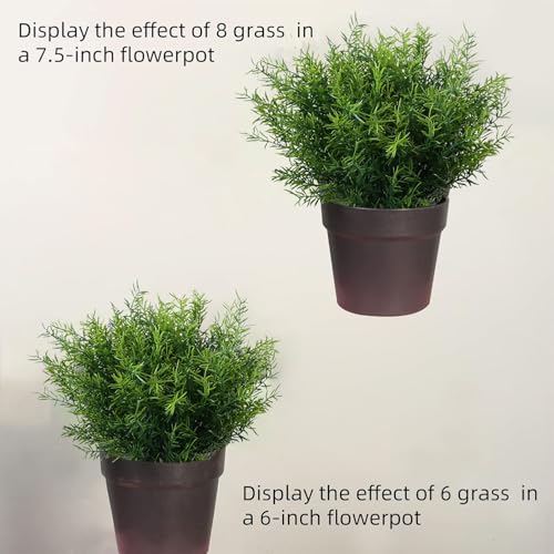 Toprooms Outdoor Faux Plants Greenery Artificial Flowers Fake Boxwood Shrubs UV Resistant Plastic Plant for Farmhouse Garden Porch Patio Indoor Wedding Decoration (1#Outdoor Greenery, 12 Pcs) - color: 1#outdoor Greenery