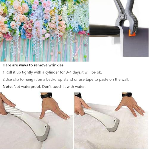 6x4ft Wedding Flower Backdrop Green Leaf Floral Photography Background for Birthday Mother's Day Bridal Shower Reception Ceremony Photo Booth Props - color: Green, size: 6x4ft