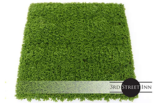 3rd Street Inn Artificial Greenery Wall Panels for Privacy - 12-Pack - color: Moss