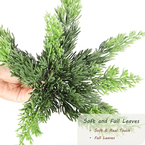 6.03ft UV Resistant Artificial Cedar Tree with Full & Soft Real Touch Leaves, 72.4in Realistic Faux Cypress Tree, Fake Topiary Trees for Front Door Proch Patio Deck Balcony Yard Decor - color: Green, size: 6ft