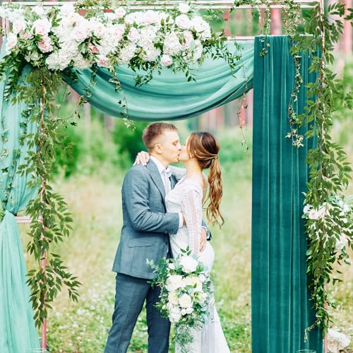 Yunlly 135ft Artificial Faux Greenery Garland Willow Leaves Vines Hanging Willow Vines Leaf Garland for Indoor/Outdoor Wedding Party Decor Wedding Table Centerpieces (Green,36 Pack)