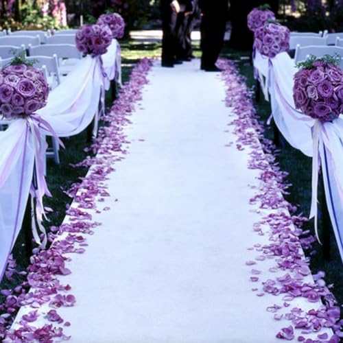 CODE FLORIST 1100 PCS Light Purple Silk Rose Petals for Valentine's Day,Romantic Night,Wedding,Proposal Anniversary Flower Decorations(Separated,Scented) - color: Light Purple, size: Separated 1100 pcs