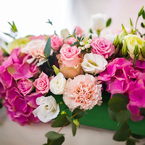 Max Shape Pack of 6 Large Size Floral Foam Blocks for Fresh and Artificial Flowers (9” L x 4” W), Wet Florist Foam Blocks for Wedding Holiday Decorations (6 Pack) - color: 6 Pack
