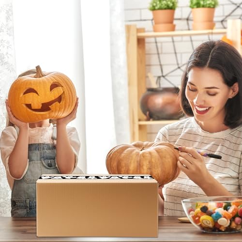 Whaline Halloween Packing Tape 100 Yard Cute Ghost Decorative Sticky Gift Wrapping Tape for DIY Crafts Small Business Sealing Boxes Mail Boxes Supplies - style: Halloween Ghost