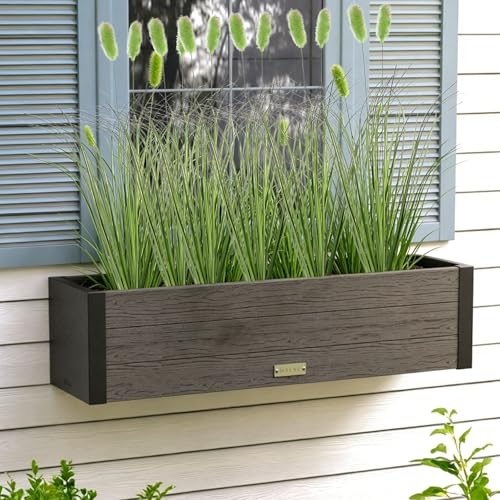 FOIMAS 12pcs Artificial Grass Plants,17.7" Faux Shrubs Wheat Grass Greenery Stems Dog Tail for Indoor Outdoor Home Decor - size: 17.7