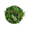 Nearly Natural 38in. Amazon Rainforest Artificial Living Wall Panel - UV Resistant, Indoor/Outdoor Greenery in Black Aluminum Frame, Easy to Hang - Ideal for Home, Office, Events