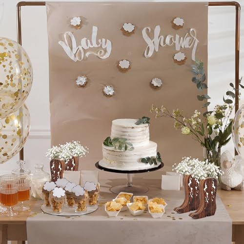 LemonRoad 6 Pcs Wooden Cowboy Boot Vases for Wedding Small Cowboy Boot Flower Vase for Flower Faux Greenery Rustic Western Decor for Table Centerpiece Weddings Party (Dark Brown) - color: Dark Brown, size: Classic
