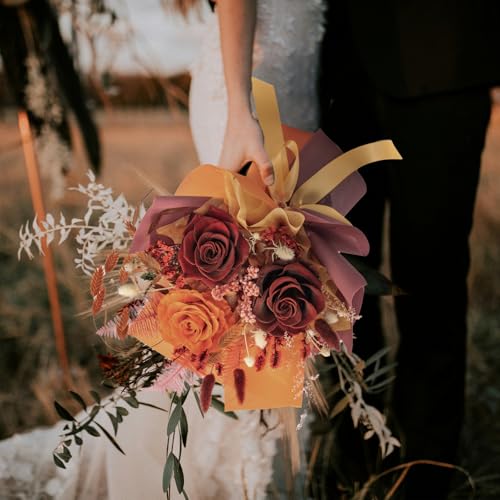 Forever Flower Gifts for Her: Romantic Flowers for Graduation-Daughter Girlfriend Wife Mom Grandma-Preserved Rose Bouquets-Flowers for Delivery Prime on Birthday Anniversary Valentines (Ancora Red) - color: Ancora Red