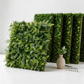 Artificial Grass Wall Panels, 12 Pack 20 x 20 in Faux Boxwood Panels, Privacy Fence Screen and Greenery Wall Backdrop for Indoor Outdoor Decor, Sun Resistant, 33 Sq ft Total