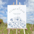 Bouquet Bar Signs, Make A Bouquet Sign, But First Flower Sign, Bridal Shower Flower Station Welcome Sign - 05 - color: Flower #15