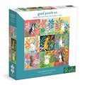Good Puzzle Co, Dogs and Flowers 500 Piece Puzzle - color: Dogs and Flowers