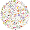 120 PCS Wildflower Stickers, Wildflower Flower Party Favors Birthday Party Decorations Spring Wildflower Floral Flower Bouquet Waterproof Vinyl Stickers for Water Bottle Laptop Envelope