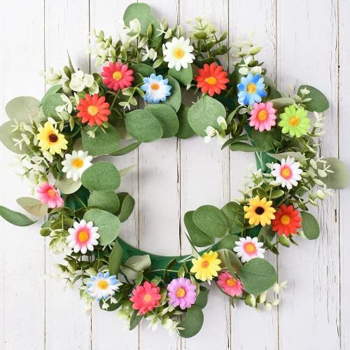 Artificial Daisy Flower Heads, 100Pcs Fake Silk Daisy Flowers Heads Artificial Flower Heads Bulk for Easter DIY Craft Wedding Bridal Shower Table Home Garden Decor (Mix Color) - color: Multi Color, size: 100PCS