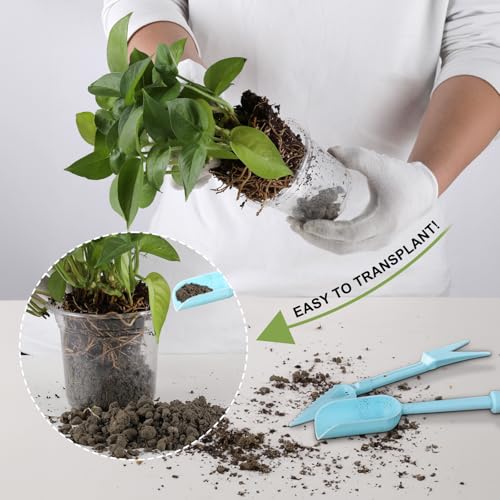 30 Packs 6.5/5/4 Inch Reinforced Clear Nursery Pots for Plants with Drainage Hole, Variety Pack High Transparency Plastic Seedling Plant Pot with 20 Labels - size: 4/5/6 in-30p