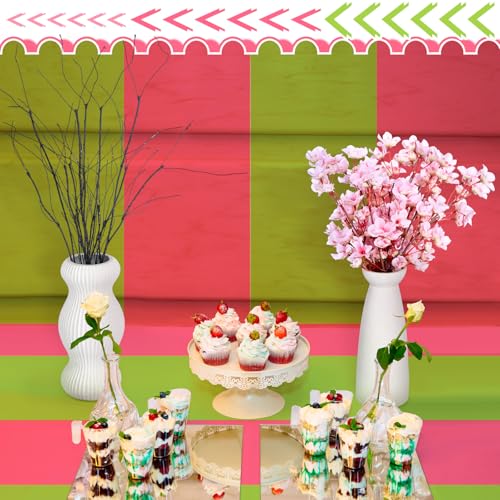 8 Pcs Artificial Cherry Blossom Branches Decor 15.7 Inch Artificial Cherry Flowers 4 Lifelike Curly Willow Branches for Home Indoor Decoration Vase DIY Wedding Table Centerpiece Decors Pink