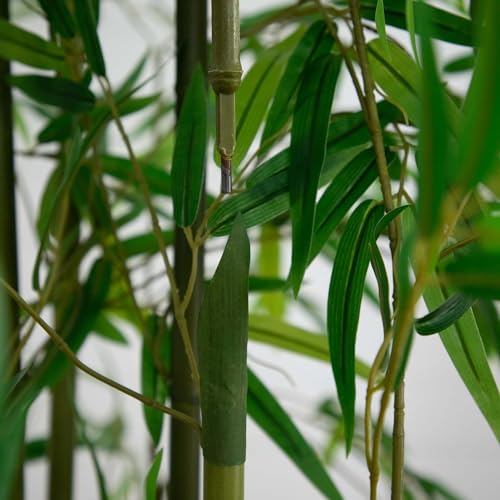 Nearly Natural 10ft. Artificial Green Bamboo Tree - size: 10ft