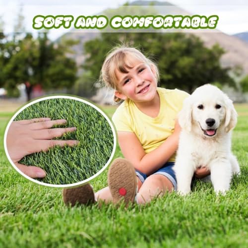 CooZero Artificial Grass, 47.3"x31.5" Professional Dog Grass Mat, Potty Training Rug and Replacement Turf Outdoor Rug Patio Lawn Decoration, Easy to Clean with Drainage Holes(47.3x31.5 inches) - size: 47.3 x31.5 inch