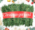 Christmas Garland, 54ft Artificial Christmas Garland Imdoor or Outdoor Use Non-Lit Greenery Garland - size: 51ft