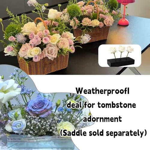 12 Pcs Reusable Floral Foam Blocks for Artificial Flowers – Black Dry Foam, Water/Weather Resistant, for Outdoor Boxes, Hanging Planters, Wedding Centerpieces & Home Decor (11.8x4.7x2 in) - size: 11.8 x 4.7 x 2''