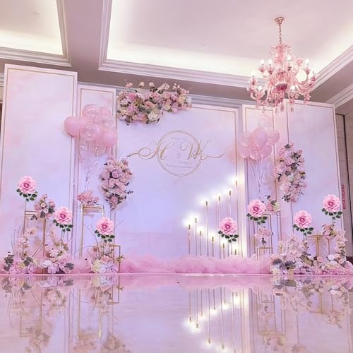 1PCS 45-inch Giant Red Rose for Decorative, Wedding Window Display Background Decoration Rose, Valentine's Day (Pink) - color: 02 Rose