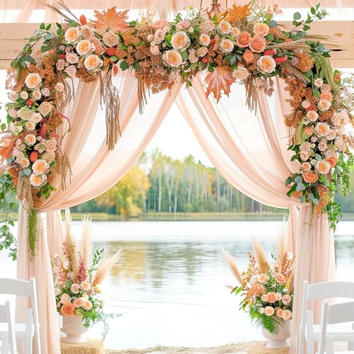 12Pcs Realistic Fake Cream Roses Faux Flowers with Long Stems, Artificial Silk Rose Flowers for Valentines Day Home Wedding Decor Bridal Bouquet - color: Cream