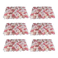 3D Flower Wall Panel Floral Backdrop,6PCS Artificial Flower Wall Background Silk Rose Mat, Artificial Flower Backdrop Faux Flower Panel for Wedding - color: 6pcs 15.75 X 23.62