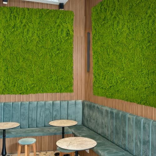 ACRYCS Fake Green Moss Roll Table Runner Faux Grass Adhesive Fairy Garden 12" x 71" Artificial Moss for Indoor Plants Wall Crafts DIY Centerpieces Fairy Woodland Floral 30x180cm Emerald Green - size: Light Green-12" x 71"/30x180 cm