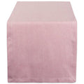DII Chambray Kitchen, Tabletop Collection, Rose, 14x72 Table Runner - color: Rose, size: 72" x 14" (Rectangular)
