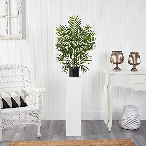 Nearly Natural 2.5ft Artificial Areca Palm Tree, UV Resistant (Indoor/Outdoor)