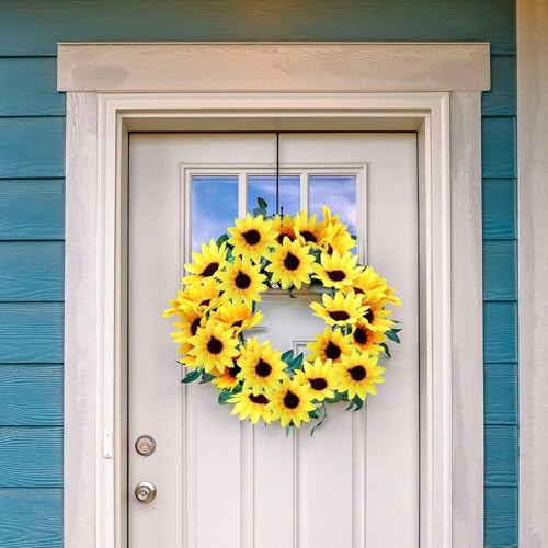 Wavwavw 50 Pcs Mini Artificial Sunflower Heads with Iron Stems for Home Party Decoration Wedding Decor, Bride Holding Flowers Centerpieces Wreath Garden DIY Art Decor Crafts(1.77 Inch) - size: 1.77 Inch