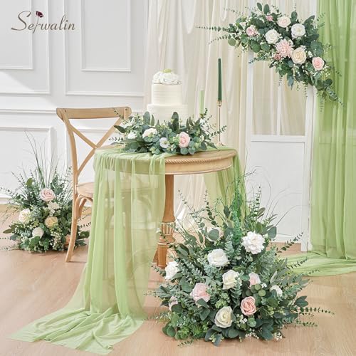 Serwalin 70 Pcs 8 Kinds Mixed Eucalyptus Stems Bulk,Artificial Greenery Silver Dollar Eucalyptus Leaves Picks for Centerpieces Vase DIY Bouquet Arrangement Home Decor - color: Attractive Eucalyptus Leaves Stems
