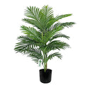 Artificial Palm Plant Tree, Potted Artificial Plant for Home Office Decoration, 38" Tall - size: 3ft 2in