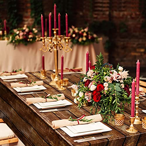 Irenare 3 Pcs Brown Wood Grain Tablecloths Rustic Plastic Table Covers for Rectangle Table, Vintage Farmhouse Tablecloth Decorations for Western Barn Birthday Wedding (54 x 108 Inches) - size: 54 x 108 inches
