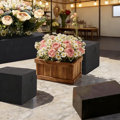 12 Piece Reusable Floral Foam Blocks, 9 x 3 x 3 Inch, Water Resistant, for Artificial Flower Arrangements, Outdoor Planters, Wedding Decor (12, 9 * 3 * 3) - size: 9*3*3