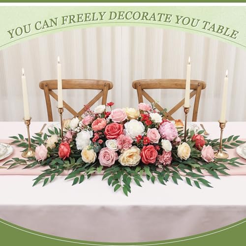 Giegxin 5 Pcs Artificial Greenery Stems, 42.52 Inch Fake Plants Branches Faux Greenery Real to Touch Stems for Home Bathroom Office Farmhouse Wedding Centerpiece Decor(Willow Vines)