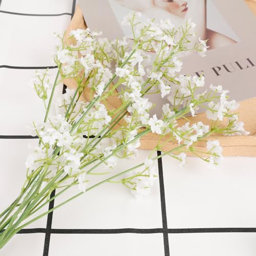 5PCS Artificial Flowers Bulk Realistic Artificial Flowers Bouquet Flores Artificiales Decoracion for Wedding Party Home Decoration (41cm)
