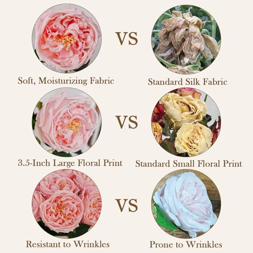 6Pcs Peonies Artificial Flowers, 17'' Real Touch Peonies Fake Flower, David Austin Roses Fake Peonies in Pot for Home Decor Wedding Balcony Bathroom Party Valentines Arrangement, Pink - color: Pink