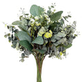 10 Pcs Mixed Eucalyptus Leaves Stems Bulk Artificial Eucalyptus Leaves Sprays Faux Oval Eucalyptus Leaves for Vase Bouquets Floral Arrangement Wreath Farmhouse Rustic Greenery Decor