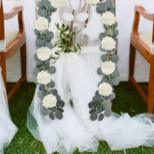 Artificial Rose Flower Heads, 100pcs Ivory Fake Roses Artificial Flower Foam Rose for DIY Wedding Bouquets Centerpieces Arrangements Party Baby Shower Home Decor (Stemless, Ivory) - color: Ivory, size: 100PCS
