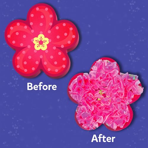 Skillmatics Poke-in Art - Flower Bouquet, DIY Wood Craft Kit, Mess-Free Creative Play for Girls and Boys Ages 4, 5, 6, 7, 8, 9, Fine Motor Skills, Screen-Free Fun - style: 2. Flower Bouquet