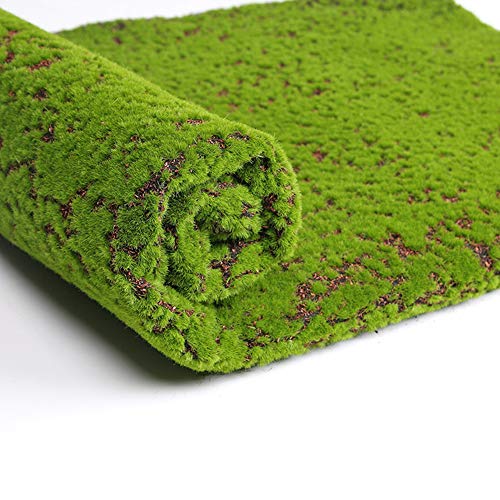 Artificial Moss Grass Turf Lawn,39inch DIY Artificial Grass Rug for Wedding Home Backyard Balcony Terrace TV Wall Indoor Outdoor Decor - color: Color