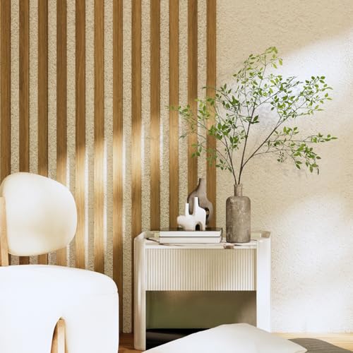 CEWOR 4pcs Artificial Plants Fake Greenery Branches for Vase, 43.3 Inch Green Nandina Long Steams for Tall Vase, Fake Plants Spring Stems for Wedding Garden Office Home Décor