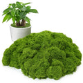 Artificial Green Moss for Potted Plants, 24.7 oz Fake Moss Decor for Indoor Plants, Glass Containers, Wedding, Gardens, DIY Crafts (Light Green)