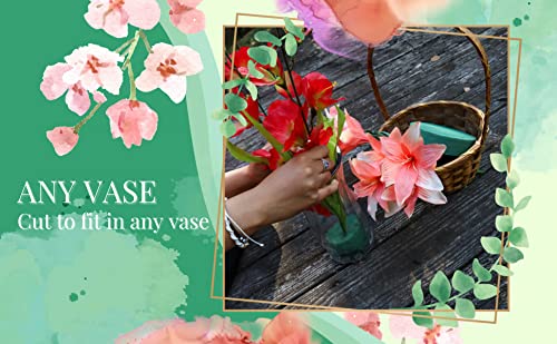Pack of 6 FLOFARE Round Floral Foam Blocks for Fresh and Artificial Flowers, Each (3" X 1.5"), Dry & Wet Green Flower Foam for Flower Arrangements & Florist Supplies - size: 3 inch