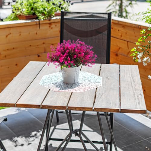 Boxwood Springs, Artificial Flowers Fake Outdoor UV Resistant Boxwood Plants Shrubs 10 Packs, Faux Plastic Greenery for Hanging Planter Home Office Wedding Farmhouse Indoor Outside Decor(Fuchsia) - color: Fuchsia, size: 10 Pcs