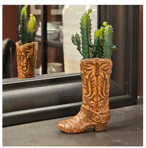 Artificial Cactus Succulent, 1 Piece – Brown