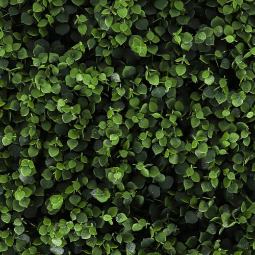 3rd Street Inn Artificial Greenery Wall Panels for Privacy - 4-Pack - color: Heart Leaf
