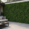 3rd Street Inn Artificial Greenery Wall Panels for Privacy - 4-Pack - color: Purple Passion Mix