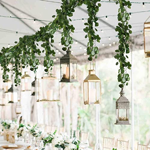 36 Pack 248 Ft Fake Vines Hanging Greenery Artificial Plants Faux Silk Green Leaves Garlands Living Room Wall Decor for Bedroom Office Garden Outdoor Wedding Jungle Party Decoration - color: Green-36