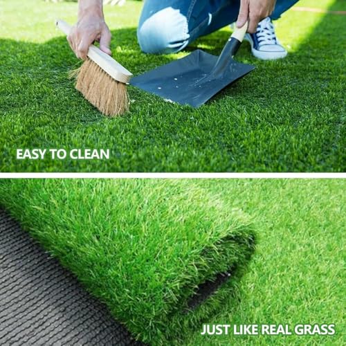 Artificial Grass for Dogs Pee Tray Fake Grass Mat for Professional Puppy Potty Trainer Replacement Dog Grass Pad for Indoor and Outdoor (78.7 x 39.4 Inch (Pack of 1)) - size: 78.7 x 39.4 Inch (Pack of 1)